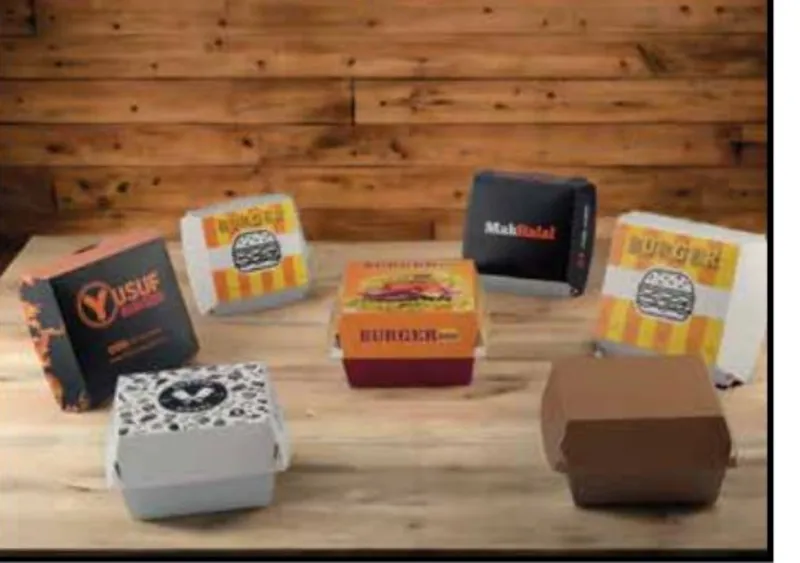 Scatole per hamburger