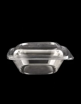 180x180x65 Salad bowl with integrated lid