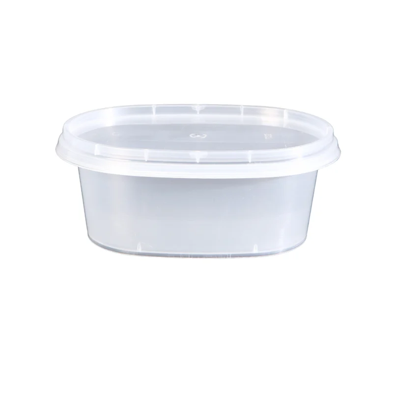 E236 Oval-rectangular container IML 500CC E107 B155 H56