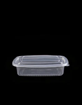Leakproof container with integrated lid TP 500