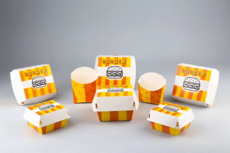 Burger & snack packaging